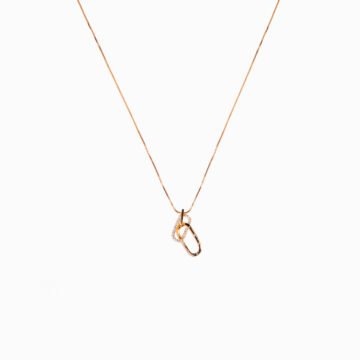 “Forever Linked Interlocking Necklace for Grandmother & Granddaughter”