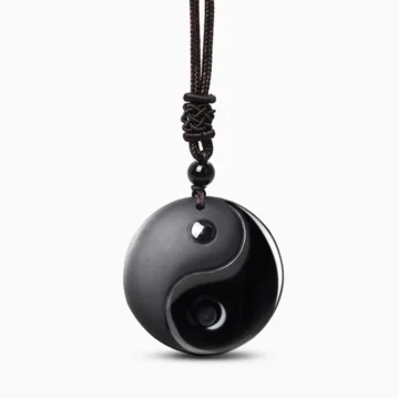Yin Yang Necklace: A Black Obsidian Symbol of Balance, Grounding, and Quiet Strength