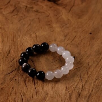 Black and white bracelet: Embrace the Harmony of Duality